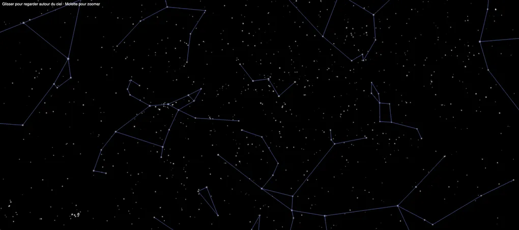 Image d'illustration de l'article Simuler un ciel étoilé avec Python et Skyfield !