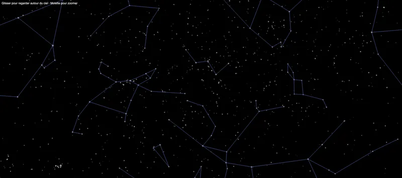 Simuler un ciel étoilé avec Python et Skyfield !