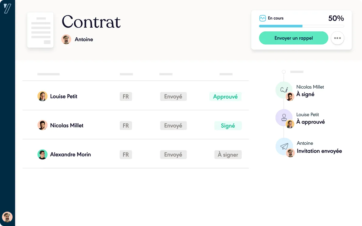 Workflow configurable permettant d'adapter le parcours selon les besoins clients